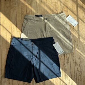 NWT 2 Lululemon athletica Commission Short Classic Short Men's Shorts Size 34
